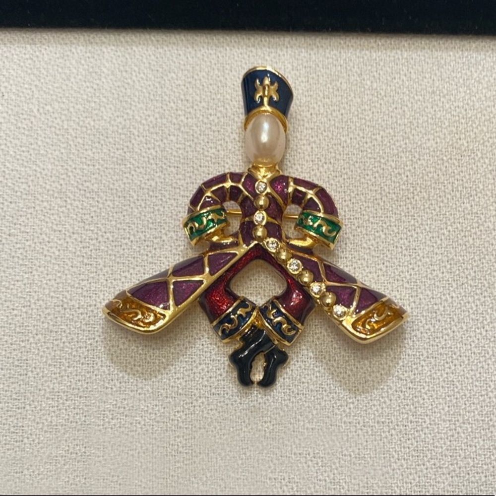 Vintage Joan Rivers Classics Collection Brooch - Picture 10 of 15